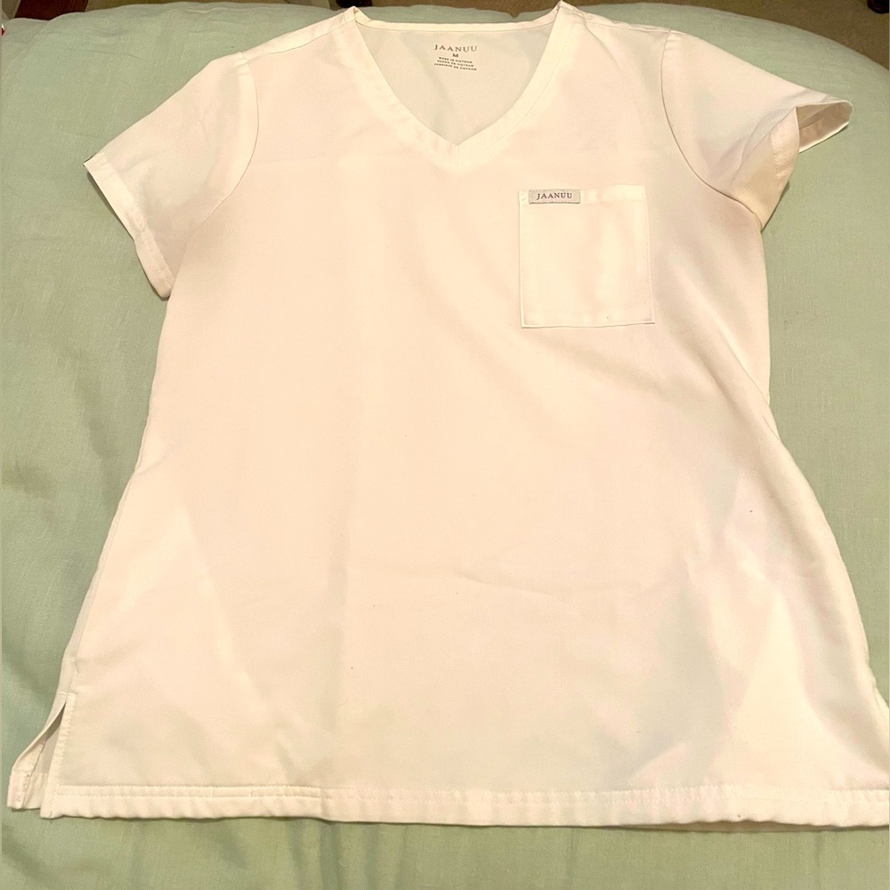 JAANUU Women’s V-Neck Scrub Top